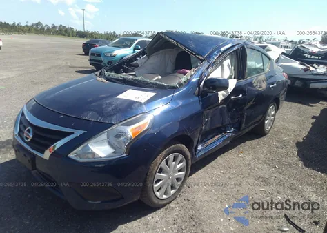 2018 Nissan Versa S/S Plus/Sv/Sl z USA, uszkodzony, nr VIN 3N1CN7AP9JL810222